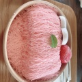 糸かき氷いちご - 実際訪問したユーザーが直接撮影して投稿した下物町カフェKARASUMA TAKEOUT CAFE REEDの写真のメニュー情報