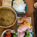 刺身定食 - 実際訪問したユーザーが直接撮影して投稿した加治屋町魚介 / 海鮮料理ぶえんもゆかりの写真のメニュー情報