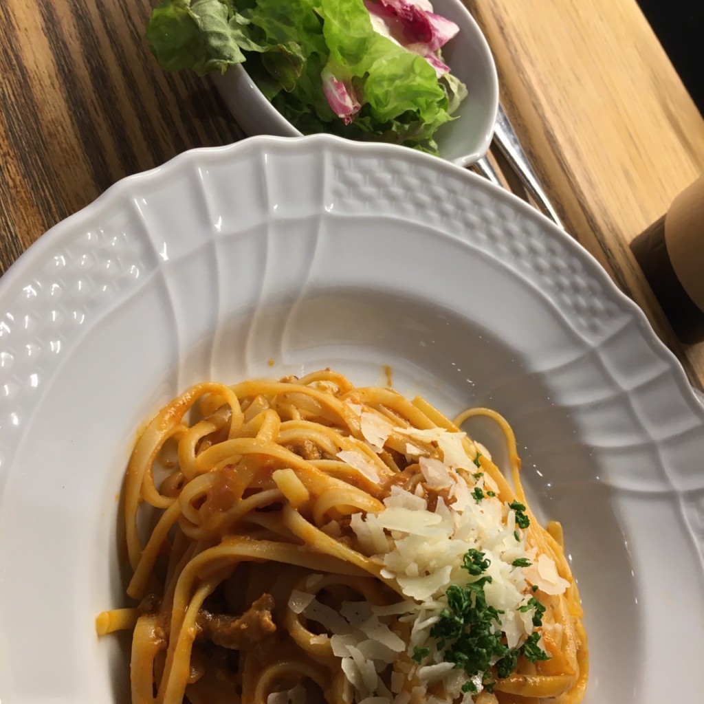 ユーザーが投稿したLunchパスタプレートの写真 - 実際訪問したユーザーが直接撮影して投稿した吉祥寺南町カフェエクセルシオール カフェ 吉祥寺南口駅前店の写真