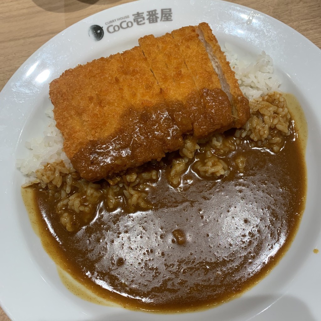 ユーザーが投稿したチキンカツカレーの写真 - 実際訪問したユーザーが直接撮影して投稿した西取石カレーCoCo壱番屋 高石西取石店の写真