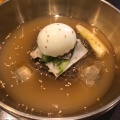冷麺 - 実際訪問したユーザーが直接撮影して投稿した西浅草韓国料理飛豚17の写真のメニュー情報