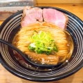 しょうゆラーメン - 実際訪問したユーザーが直接撮影して投稿した末広町ラーメン / つけ麺極麺 青二犀の写真のメニュー情報