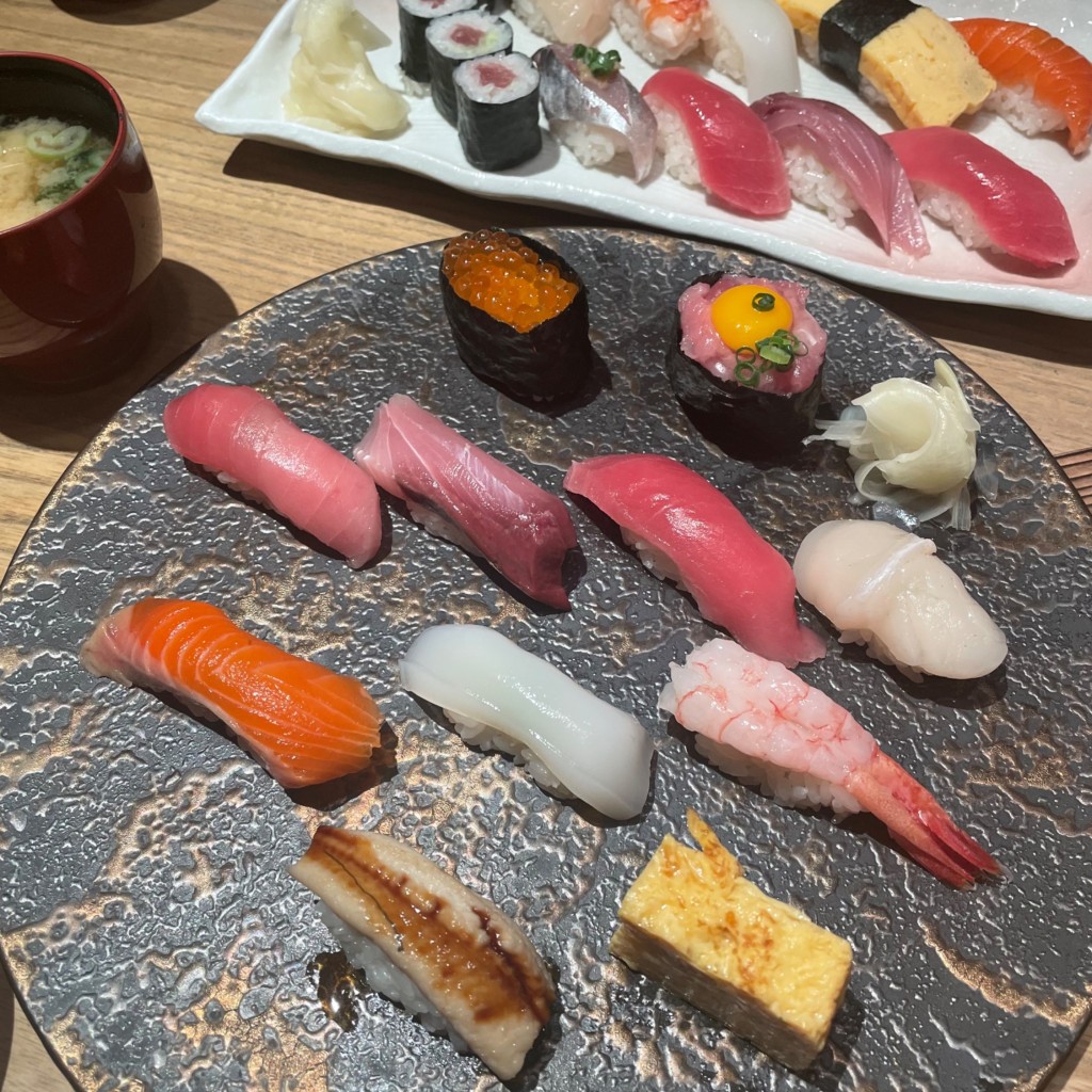 ユーザーが投稿した魚河岸にぎりLunchの写真 - 実際訪問したユーザーが直接撮影して投稿した高島寿司すし玉 ルミネ横浜店の写真