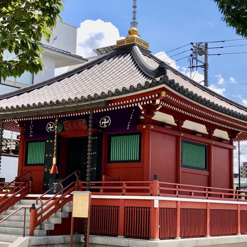 実際訪問したユーザーが直接撮影して投稿した雷門寺駒形堂の写真