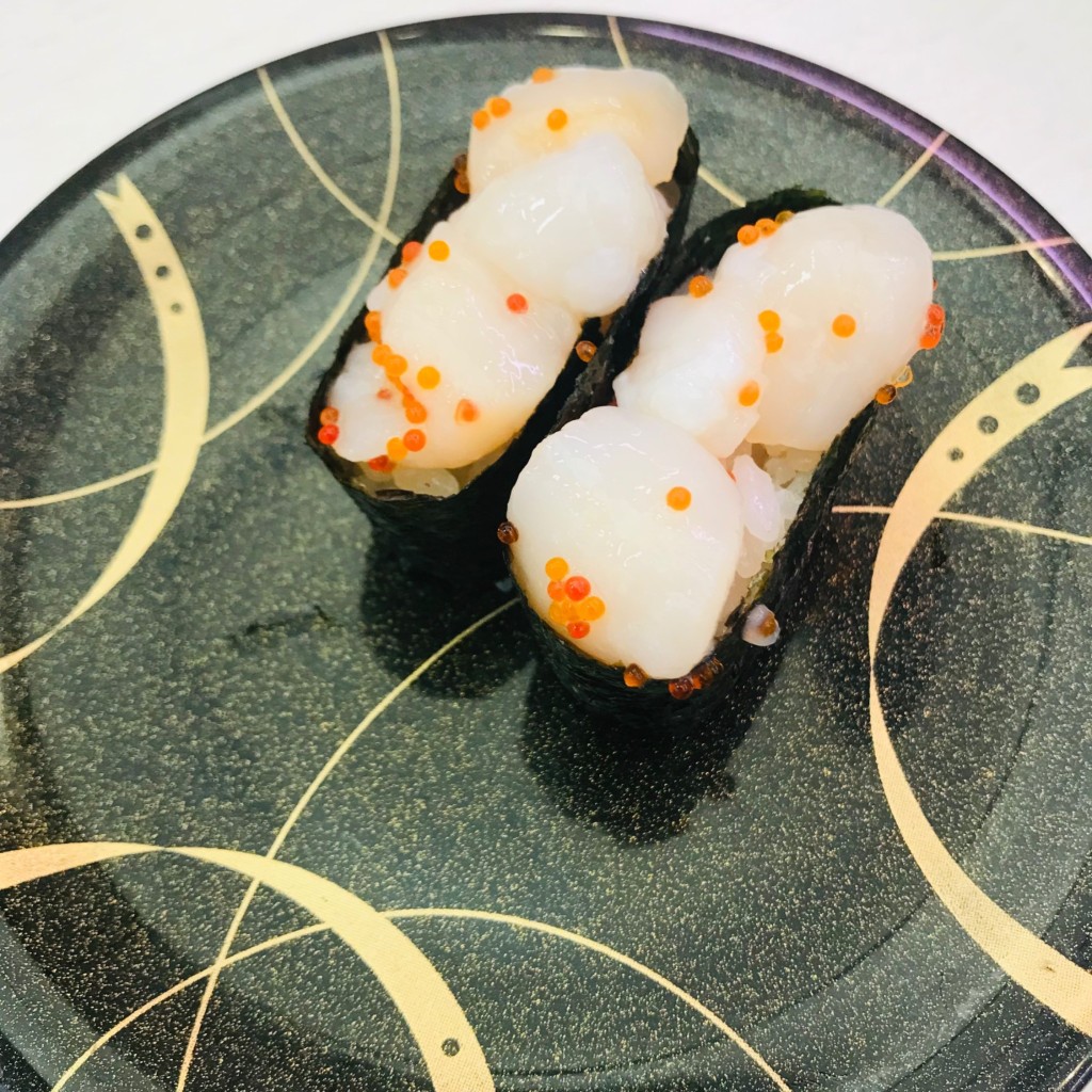 ユーザーが投稿した貝柱ぐんかんの写真 - 実際訪問したユーザーが直接撮影して投稿した槇尾寿司魚べい 新通店の写真