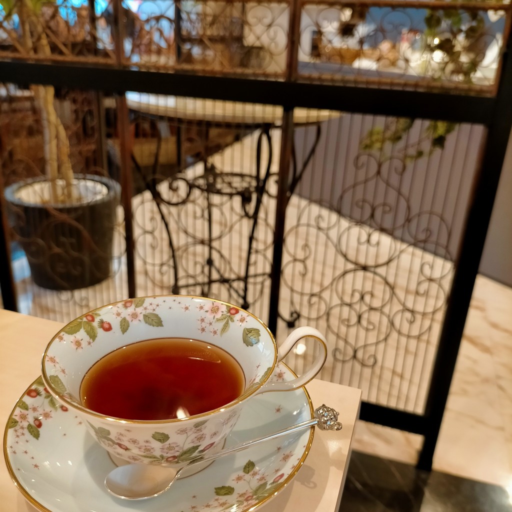 ユーザーが投稿した蜂蜜紅茶の写真 - 実際訪問したユーザーが直接撮影して投稿した中山手通紅茶専門店Lakshimi 神戸本店 ティーガーデンの写真