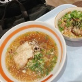 焼豚丼セット - 実際訪問したユーザーが直接撮影して投稿した枝国ラーメン専門店麺屋 華楽の写真のメニュー情報
