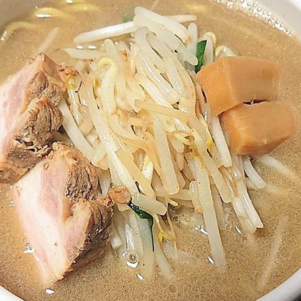 ユーザーが投稿した味噌ラーメンの写真 - 実際訪問したユーザーが直接撮影して投稿した野方ラーメン / つけ麺味噌麺処 花道庵の写真