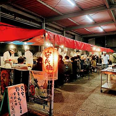 阪神虎吉2023日本一達成しました・感謝さんが投稿した廿代町餃子のお店屋台安兵衛/ヤタイヤスベエの写真