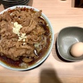 実際訪問したユーザーが直接撮影して投稿した難波中ラーメン / つけ麺大阪牛肉ラーメン わだ 南海難波本店の写真