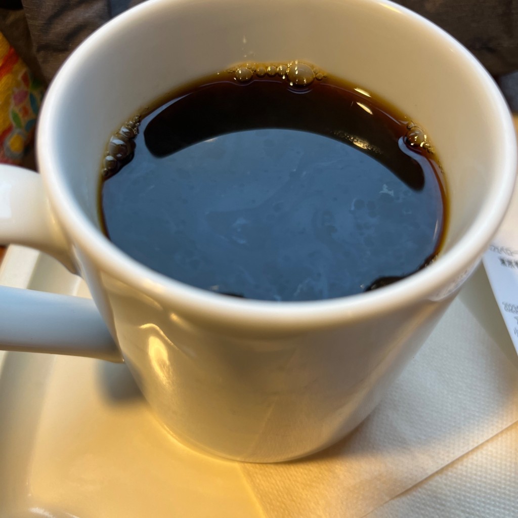 ユーザーが投稿したブレンドコーヒーの写真 - 実際訪問したユーザーが直接撮影して投稿した新橋カフェカフェ・ベローチェ 新橋四丁目店の写真