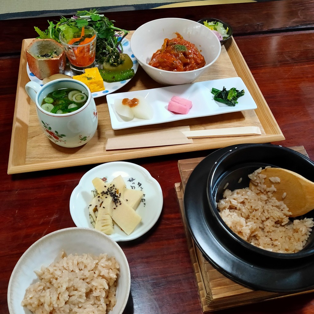 実際訪問したユーザーが直接撮影して投稿した當麻和カフェ / 甘味処ごはん処 ジロヲ亭の写真