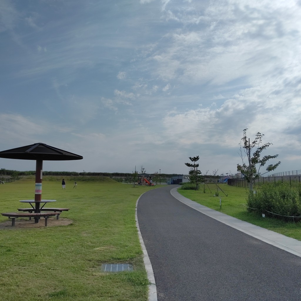 実際訪問したユーザーが直接撮影して投稿した大曲公園ガス&ライフ矢本海浜緑地の写真
