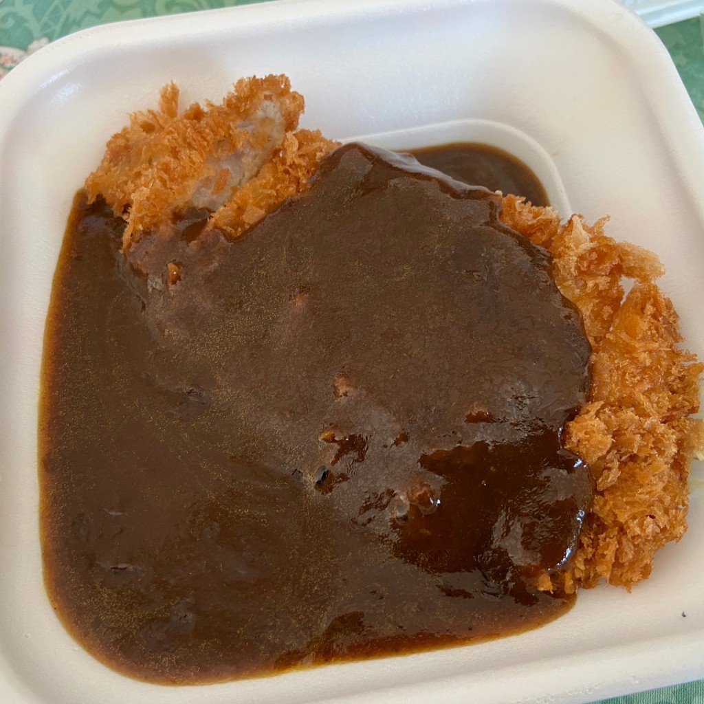 ユーザーが投稿したカツカレー(梅)の写真 - 実際訪問したユーザーが直接撮影して投稿した末広町とんかつかつや 東大阪瓢箪山店の写真