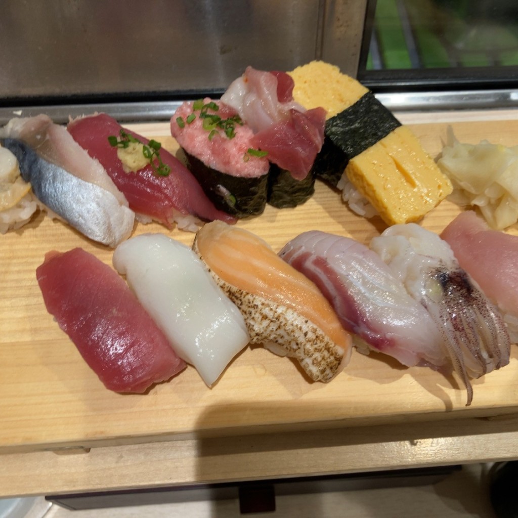 ユーザーが投稿した雅握りの写真 - 実際訪問したユーザーが直接撮影して投稿した芝浦寿司魚がし日本一 ムスブ田町店の写真