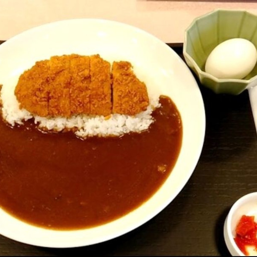 ユーザーが投稿したカツカレーの写真 - 実際訪問したユーザーが直接撮影して投稿した打越カレーRestaurant Swanの写真