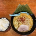 味噌ラーメン - 実際訪問したユーザーが直接撮影して投稿した見和ラーメン / つけ麺横浜家系ラーメン たくみ家 水戸見和店の写真のメニュー情報