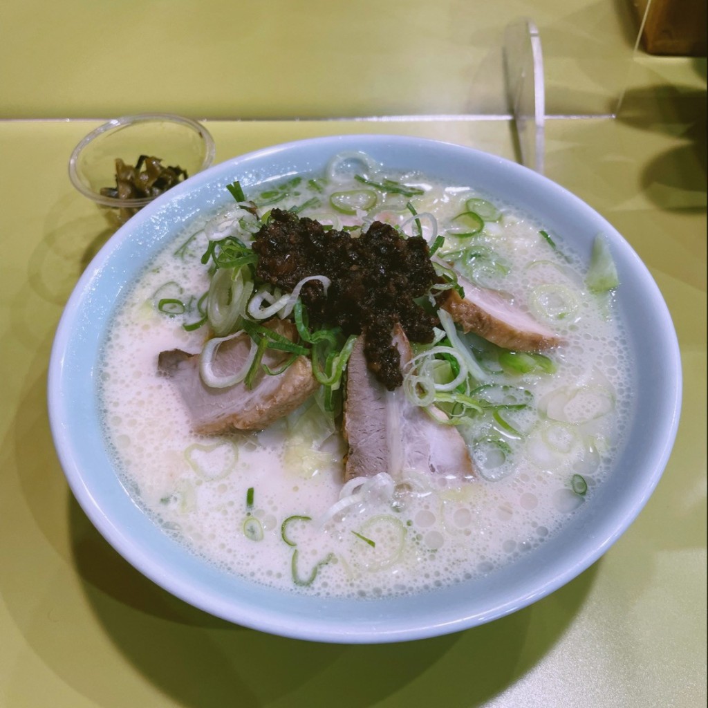 ユーザーが投稿したマヨラーメン(塩)の写真 - 実際訪問したユーザーが直接撮影して投稿した今ラーメン / つけ麺小紫の写真