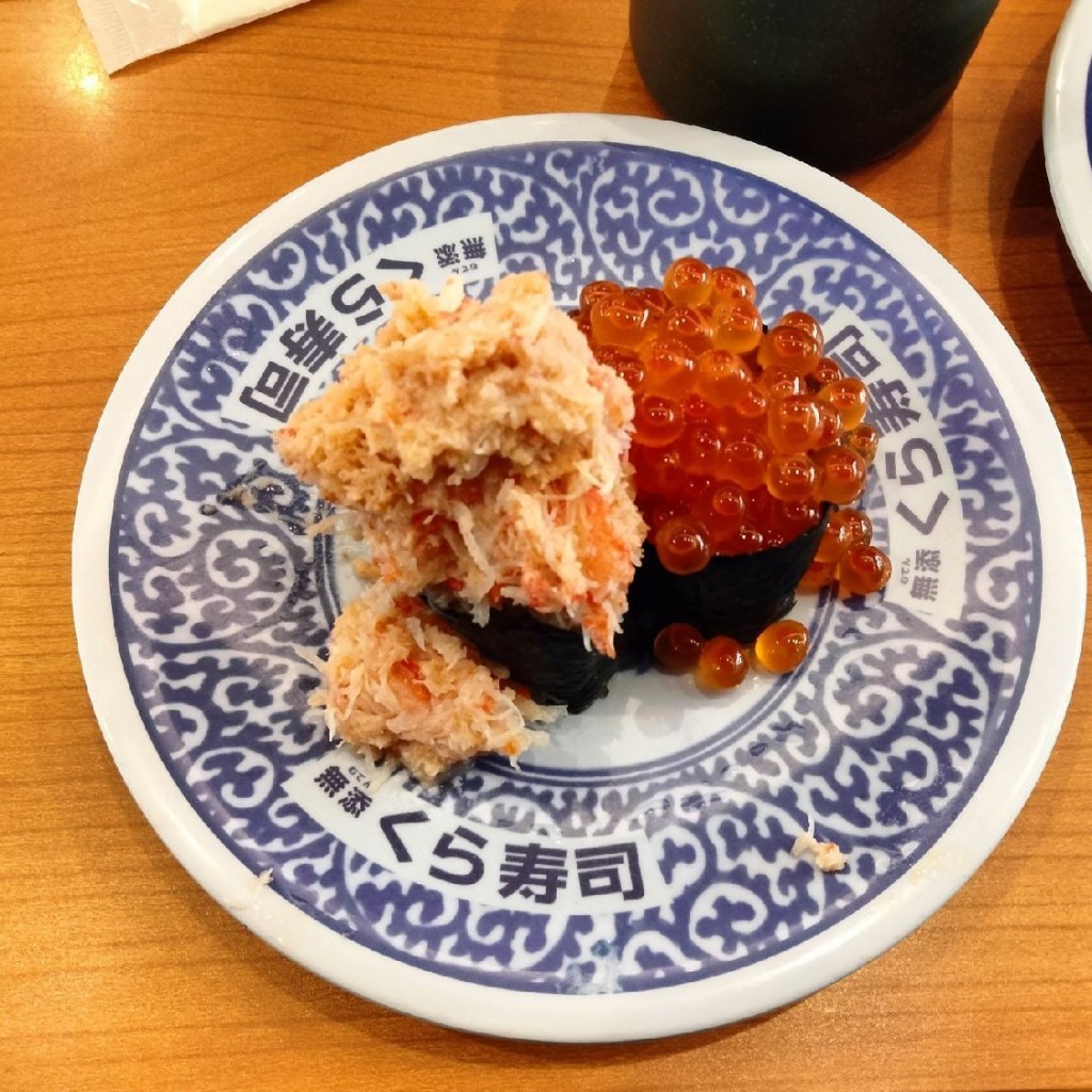 ユーザーが投稿した600円皿の写真 - 実際訪問したユーザーが直接撮影して投稿した西府町回転寿司くら寿司 府中店の写真