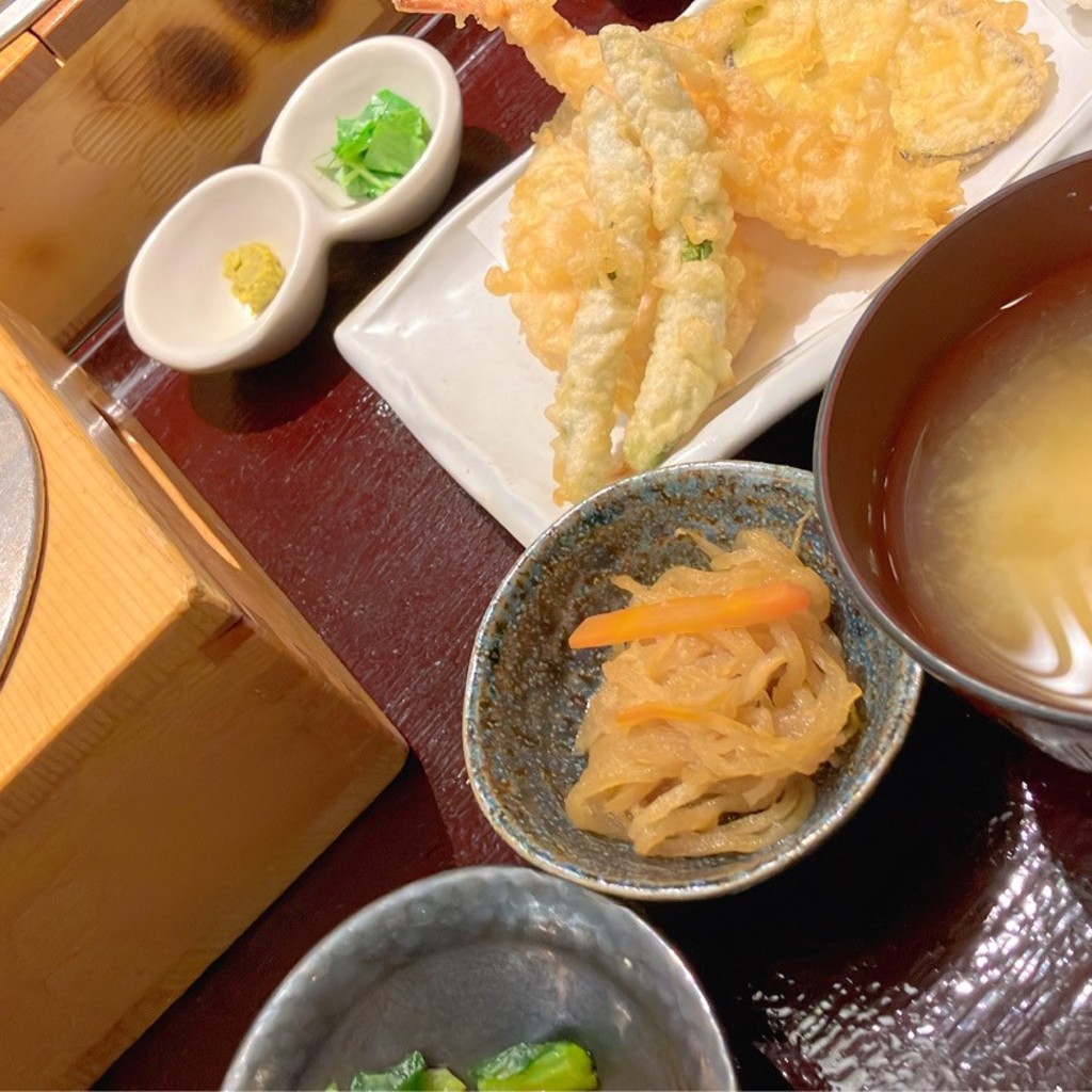ユーザーが投稿した鯛釜天ぷら定食の写真 - 実際訪問したユーザーが直接撮影して投稿した小島町定食屋五穀 調布パルコ店の写真