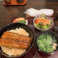 サービスランチ うな丼 - 実際訪問したユーザーが直接撮影して投稿した日本橋うなぎ鰻はし本の写真のメニュー情報