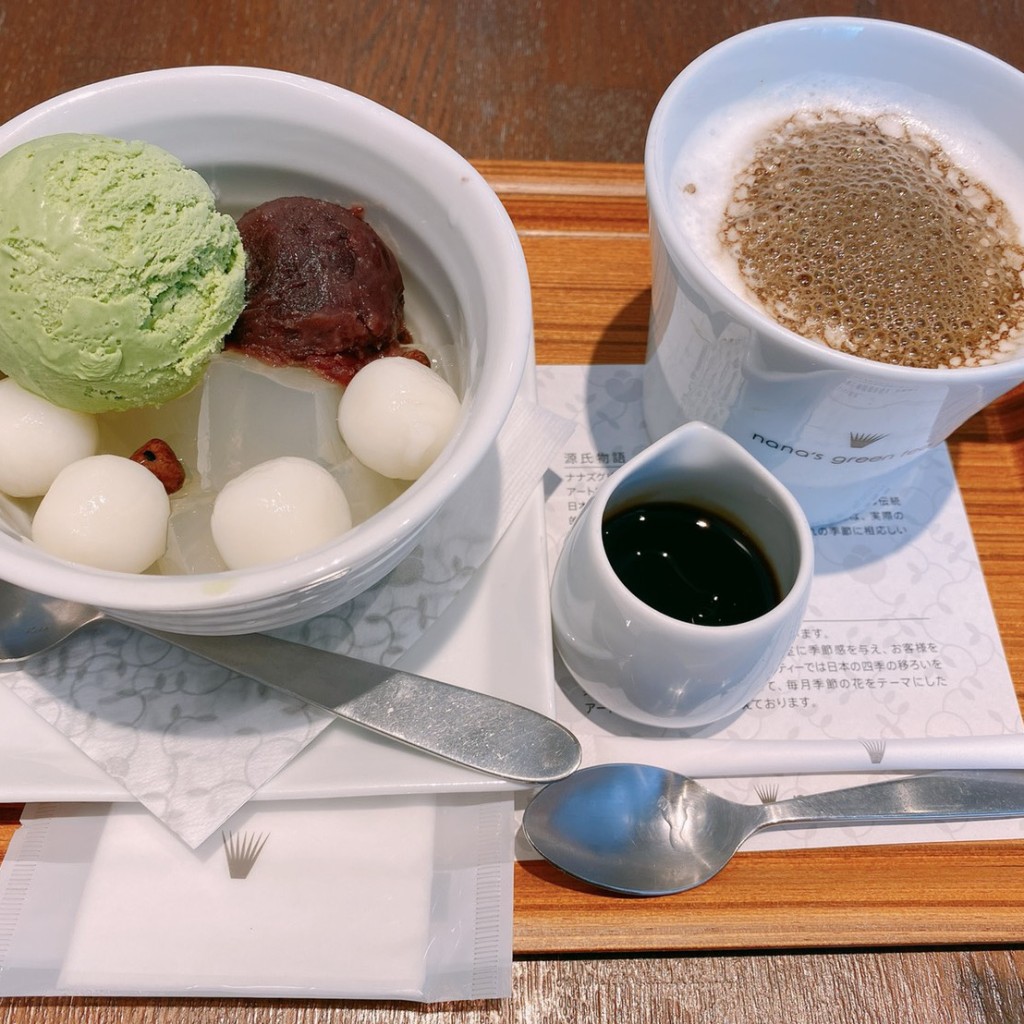 おやまさんが投稿した西九条鳥居口町カフェのお店nana’s green tea イオンモールKYOTO店/ナナズグリーンティー イオンモールキョウトテンの写真