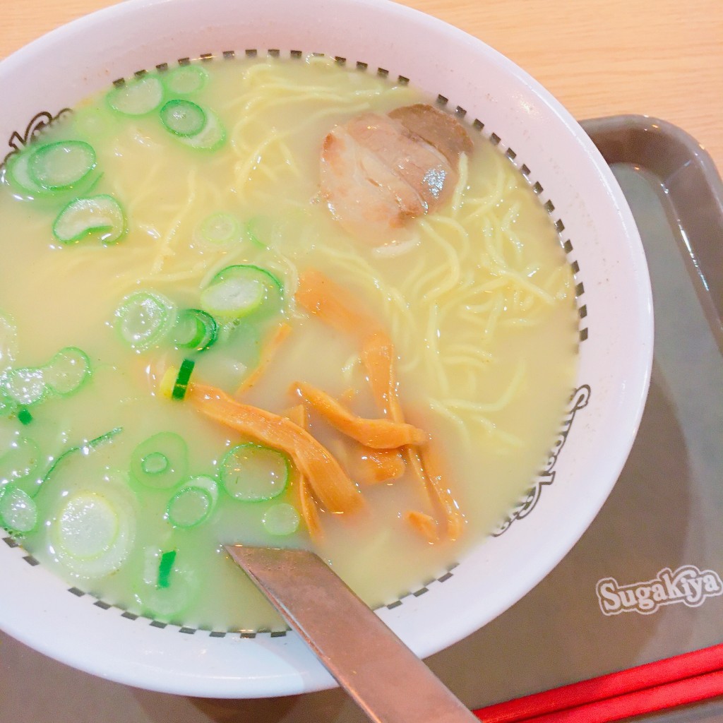 ユーザーが投稿したラーメンの写真 - 実際訪問したユーザーが直接撮影して投稿した塚口本町ラーメン専門店Sugakiya つかしん店の写真