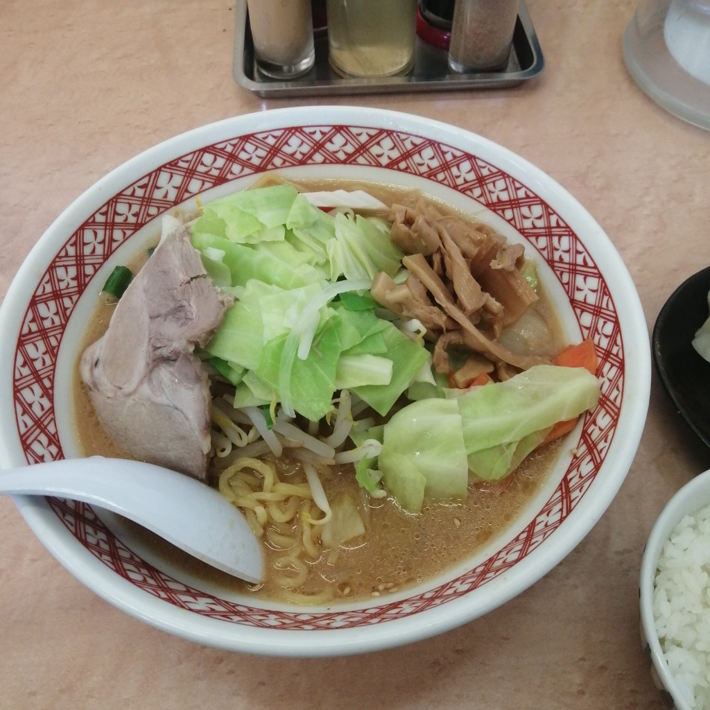 実際訪問したユーザーが直接撮影して投稿した下山ラーメン / つけ麺めん丸 身延店の写真