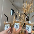 ヘーゼルナッツラテ - 実際訪問したユーザーが直接撮影して投稿した中崎コーヒー専門店ザ ガッツ コーヒーの写真のメニュー情報