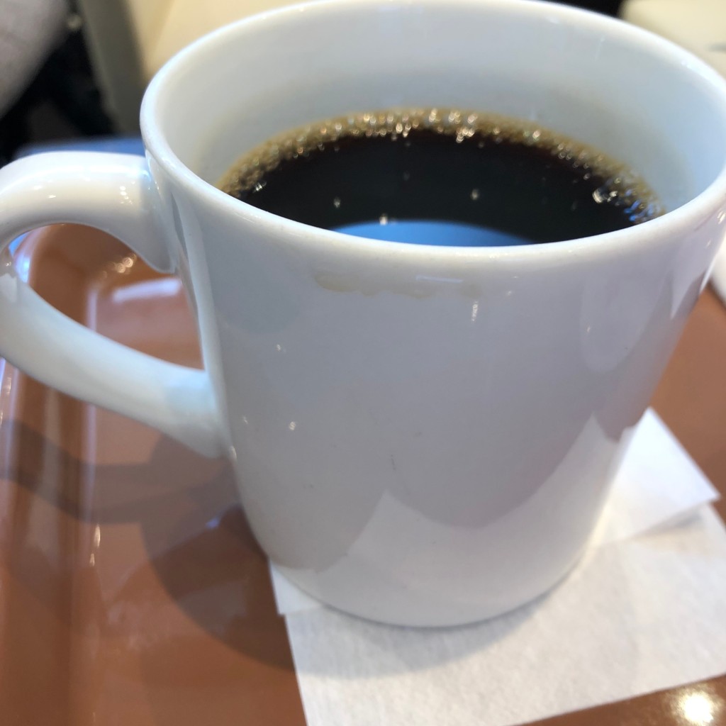 ユーザーが投稿したコーヒーの写真 - 実際訪問したユーザーが直接撮影して投稿した花小金井ベーカリー神戸屋 ブレッズカフェ 花小金井駅店の写真