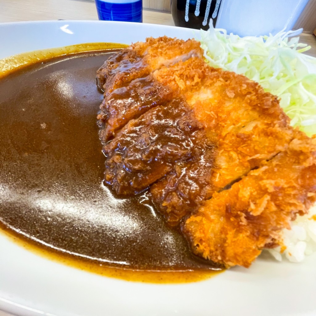 ユーザーが投稿したカツカレー(竹)の写真 - 実際訪問したユーザーが直接撮影して投稿した瑞江とんかつかつや 瑞江店の写真