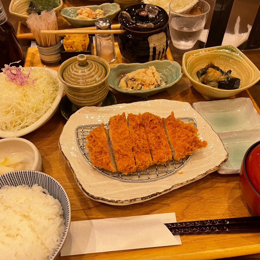 カフェ太郎さんが投稿した栄町とんかつのお店かつ里 宝塚ソリオ店/カツサトタカラヅカソリオテンの写真