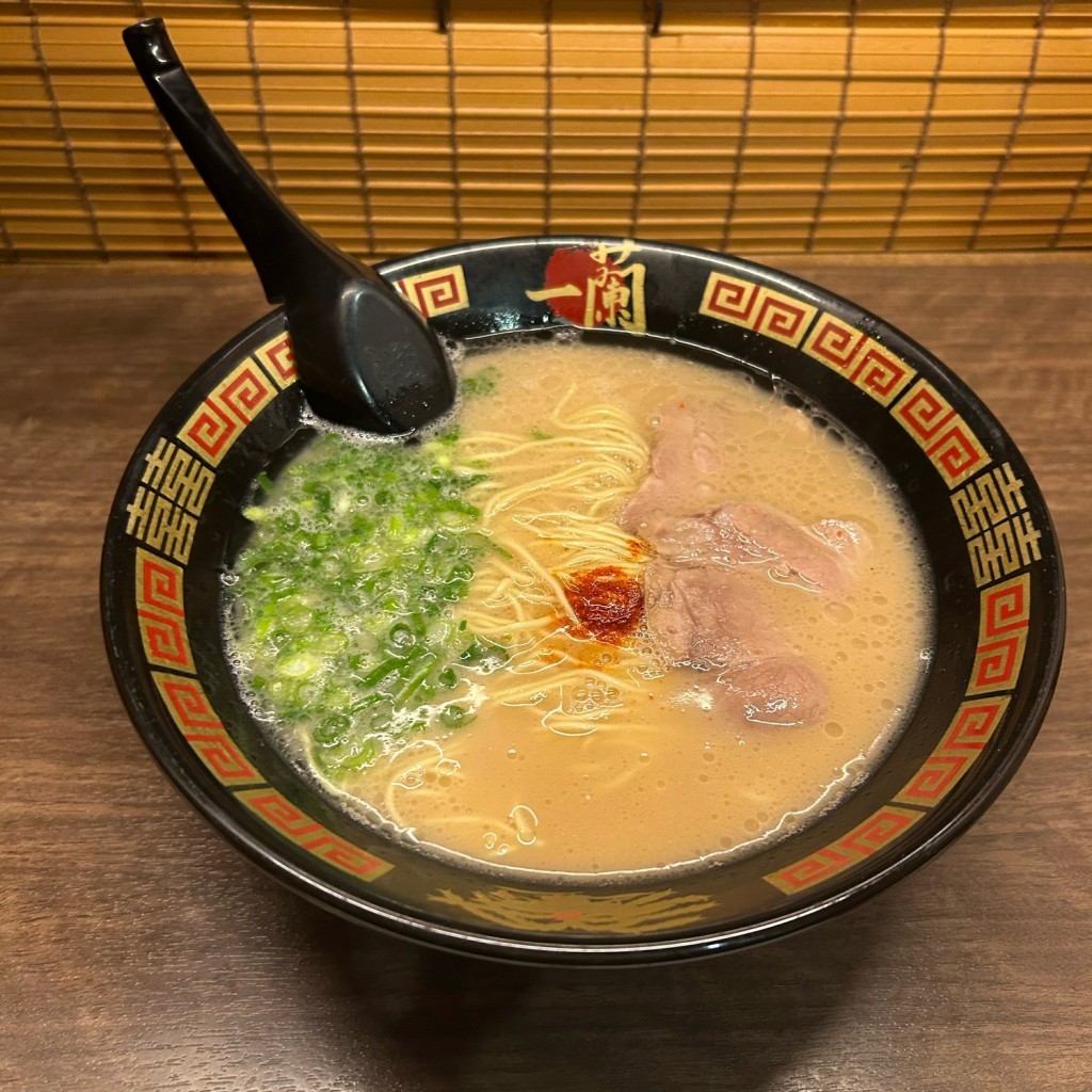 あかあかあかあかささんが投稿した上野ラーメン専門店のお店一蘭 アトレ上野山下口店/イチラン アトレウエノヤマシタグチテンの写真