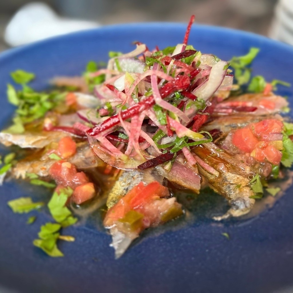 ユーザーが投稿した秋刀魚のセビーチェの写真 - 実際訪問したユーザーが直接撮影して投稿した港南メキシコ料理el caliente modern mexicanoの写真