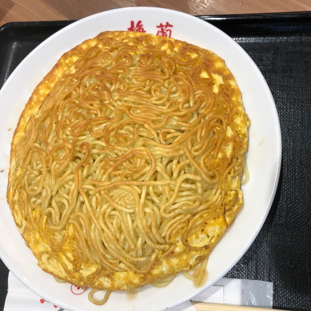 ユーザーが投稿した梅蘭焼きそばの写真 - 実際訪問したユーザーが直接撮影して投稿した池辺町中華料理梅蘭 ららぽーと横浜の写真