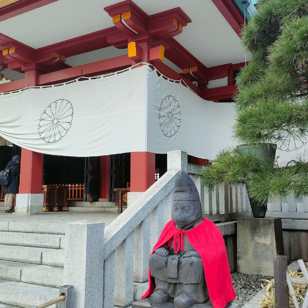 実際訪問したユーザーが直接撮影して投稿した永田町地域名所雄猿の写真