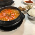 スンドゥブチゲ - 実際訪問したユーザーが直接撮影して投稿した三宮町韓国料理韓食班家の写真のメニュー情報