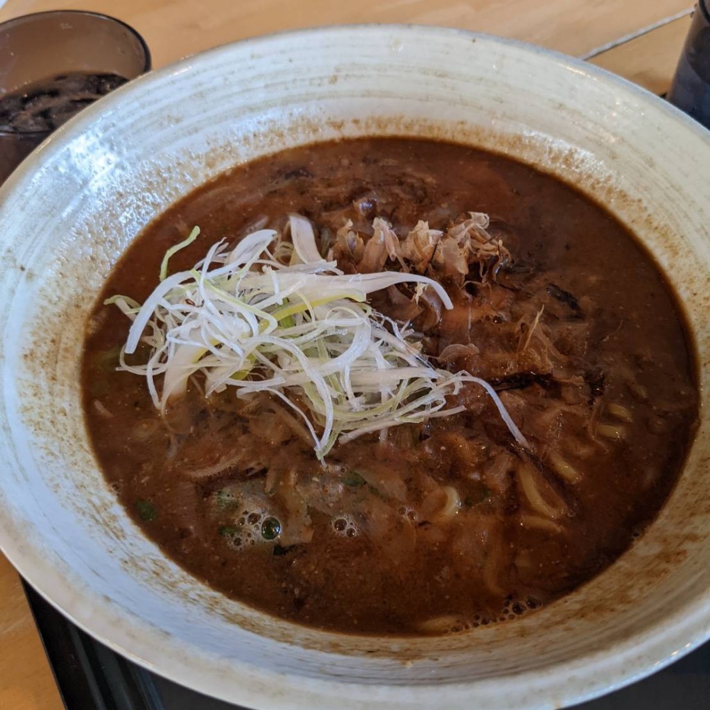 ユーザーが投稿した宗田節ラーメンの写真 - 実際訪問したユーザーが直接撮影して投稿した左右山その他飲食店カフェレスト風良里の写真