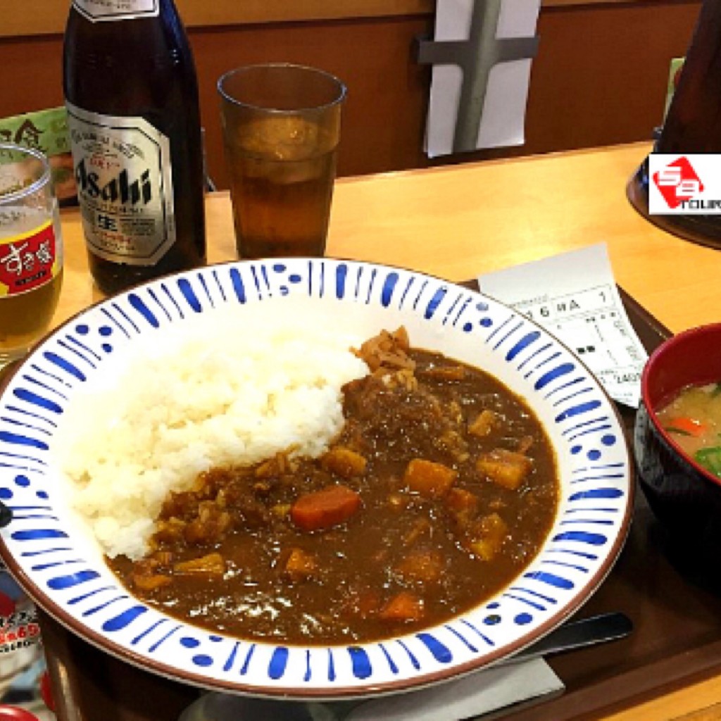 ユーザーが投稿したカレーの写真 - 実際訪問したユーザーが直接撮影して投稿した西五反田牛丼すき家 不動前駅西店の写真