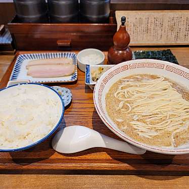 実際訪問したユーザーが直接撮影して投稿した柳橋ラーメン専門店炭火焼濃厚中華そば 威風堂道の写真