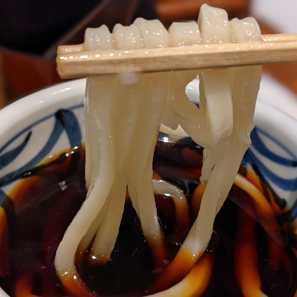 ユーザーが投稿した11月限定 常夜うどん(釜揚げ)の写真 - 実際訪問したユーザーが直接撮影して投稿した梅田うどんうどん棒 大阪店の写真