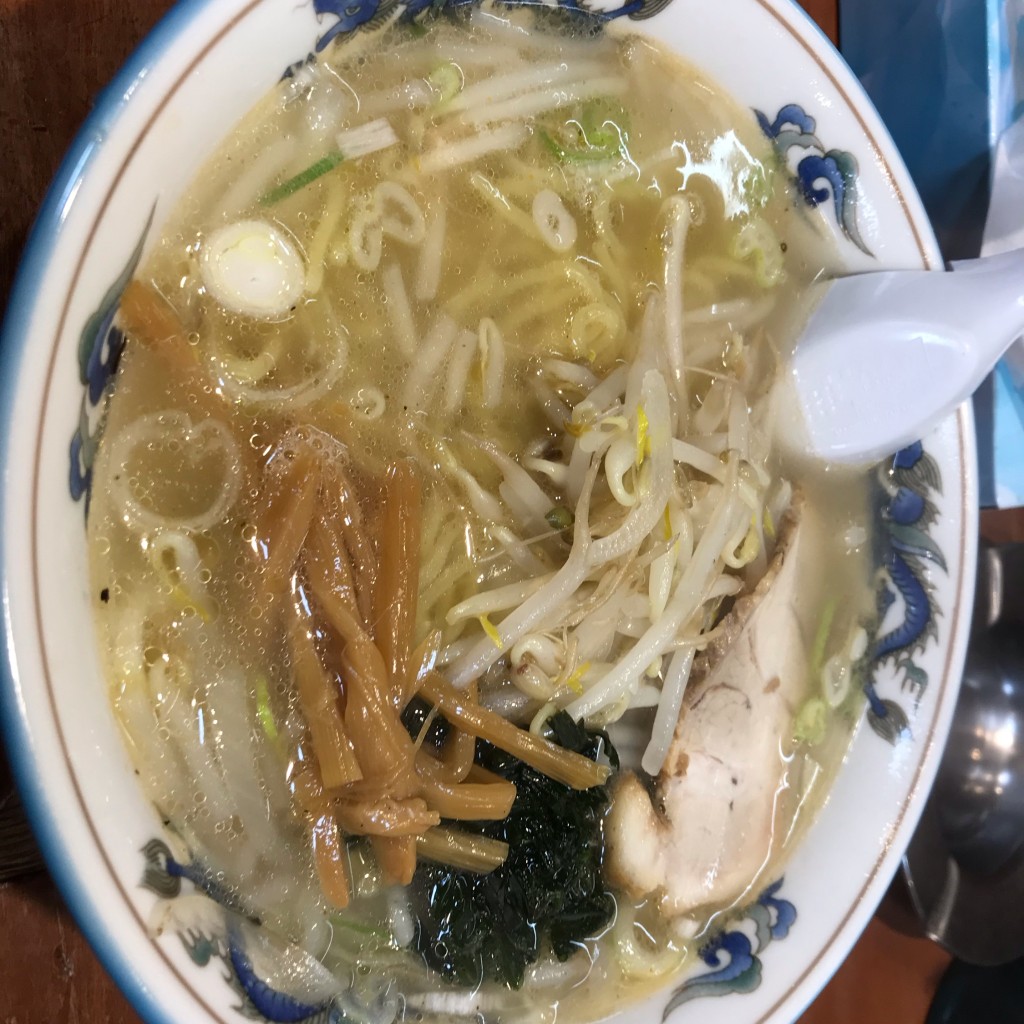 ユーザーが投稿した塩ラーメンの写真 - 実際訪問したユーザーが直接撮影して投稿した大森町ラーメン / つけ麺ぶんぶく茶釜の写真