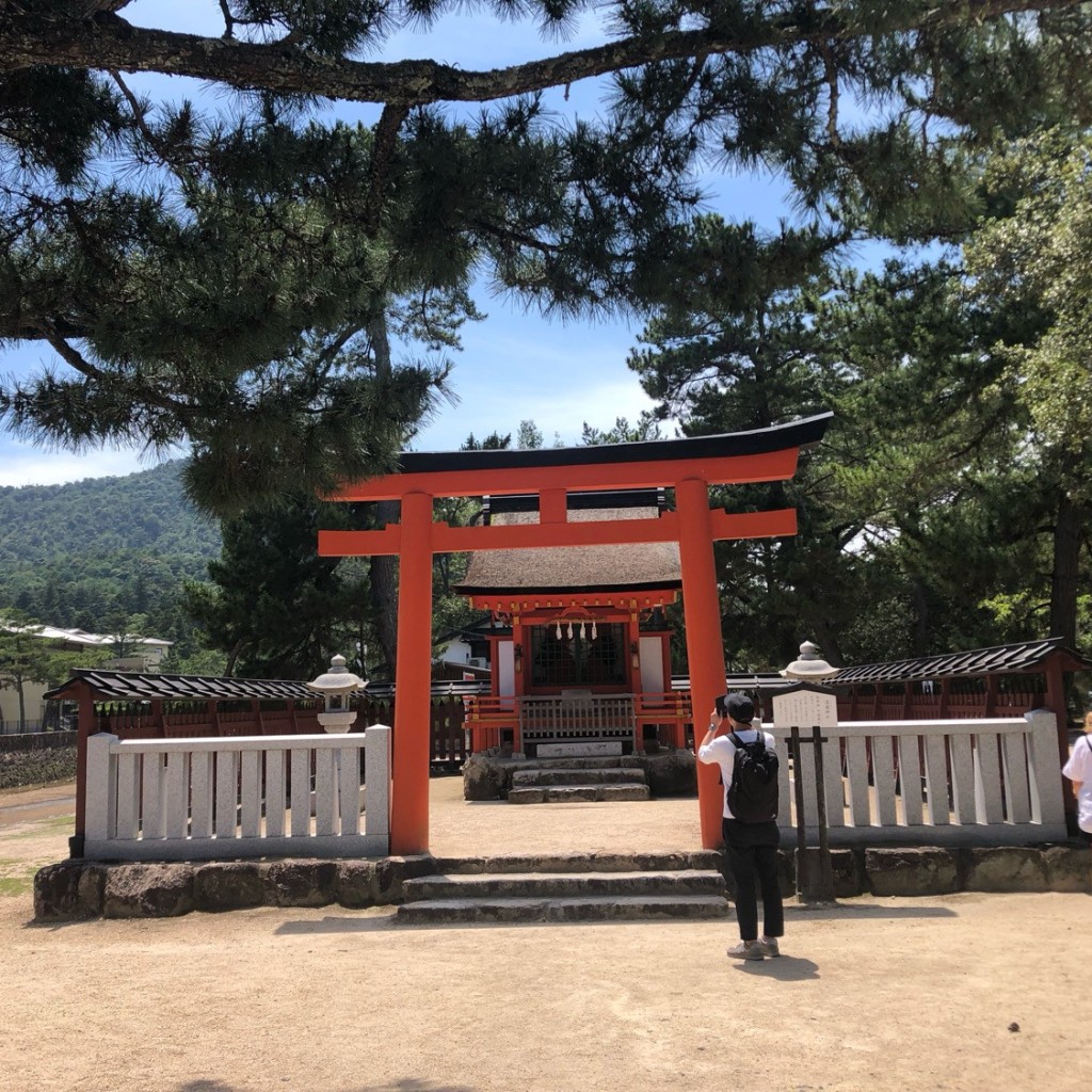 実際訪問したユーザーが直接撮影して投稿した宮島町神社清盛神社の写真