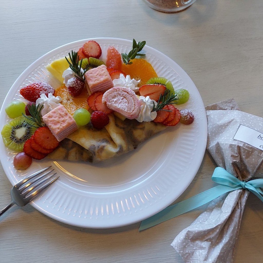 ユーザーが投稿したクレープブーケの写真 - 実際訪問したユーザーが直接撮影して投稿した平柳町カフェcafe No3の写真