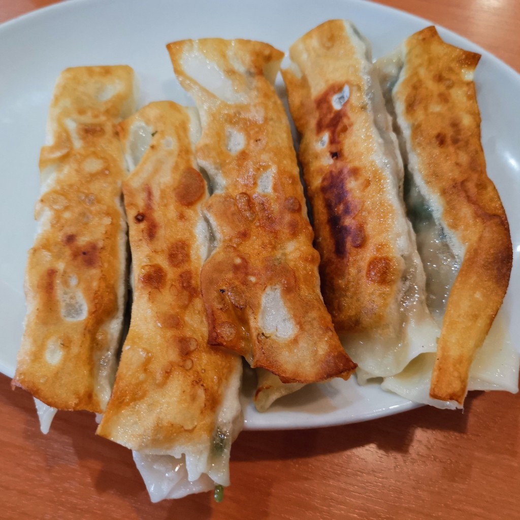 ユーザーが投稿した焼き棒餃子の写真 - 実際訪問したユーザーが直接撮影して投稿した南鳩ヶ谷中華料理中華料理 牡丹亭の写真