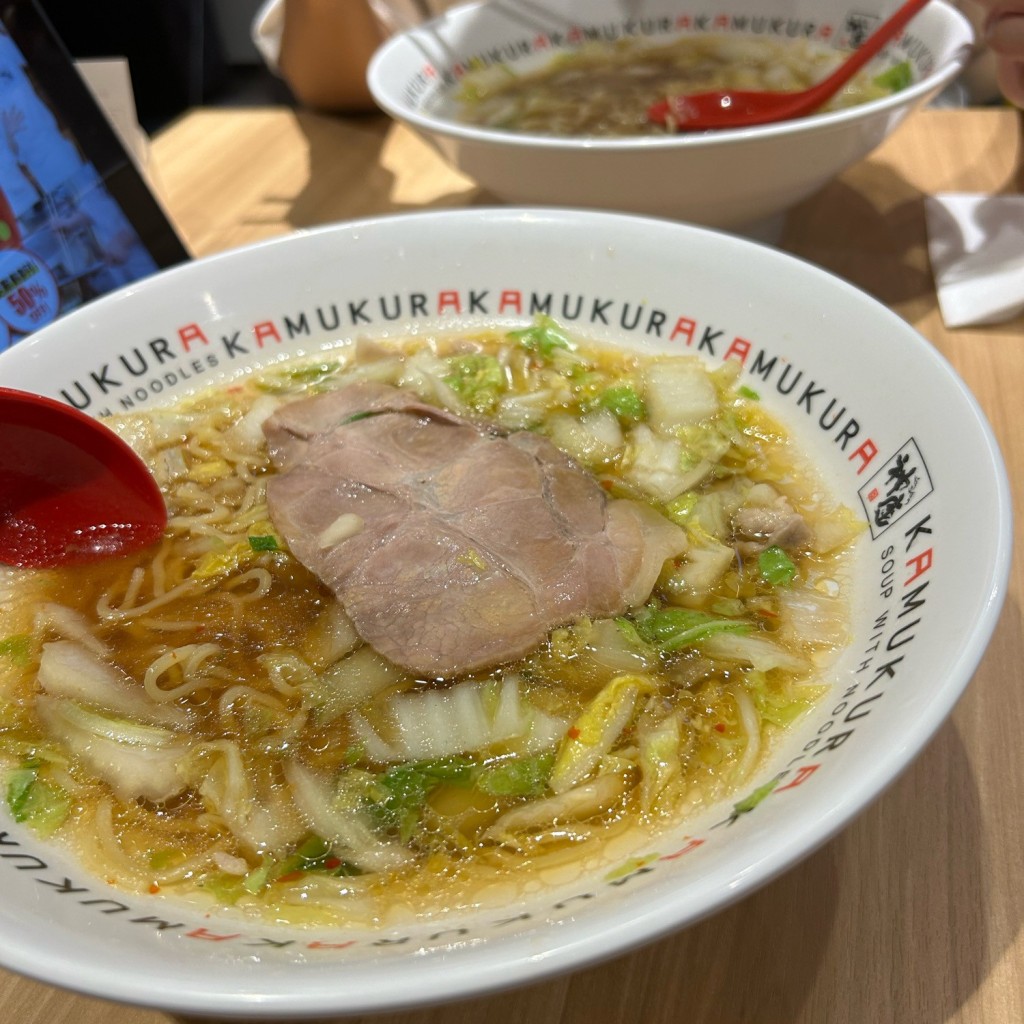 山陰民さんが投稿した泉町ラーメン専門店のお店神座 ららぽーと立川立飛店/カムクラ ララポートタチカワタチヒテンの写真