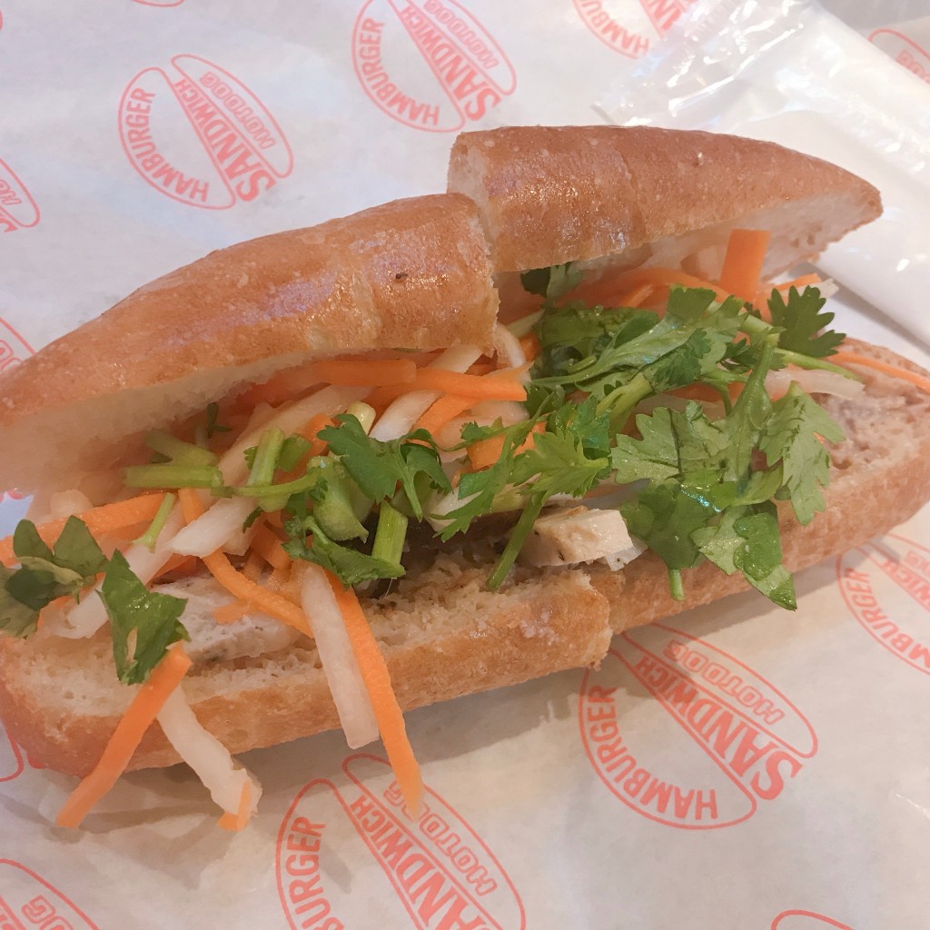 ユーザーが投稿したサイゴンハム&パテ ミニサイズの写真 - 実際訪問したユーザーが直接撮影して投稿した高田馬場サンドイッチバインミー サンドイッチの写真