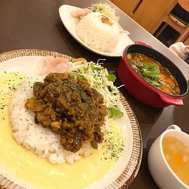 実際訪問したユーザーが直接撮影して投稿した御田町上カレー牛すじカレー 下町ひまわりの写真