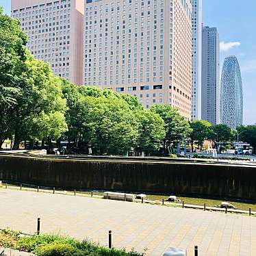 実際訪問したユーザーが直接撮影して投稿した西新宿公園新宿白糸の滝の写真