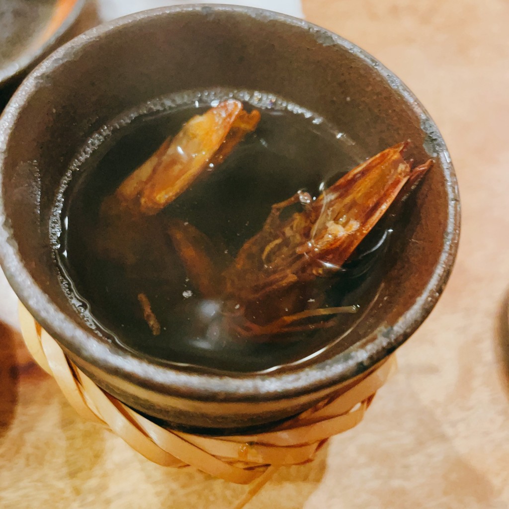 ユーザーが投稿した天使の海老酒の写真 - 実際訪問したユーザーが直接撮影して投稿した天神橋居酒屋旨い魚と旨い酒 海老の世界の写真